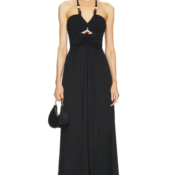 Diane Von Furstenberg Size S Black Caty Dress - Picture 1 of 6